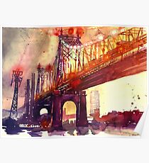 Queensboro bridge Poster