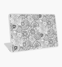 Black and white Laptop Skin