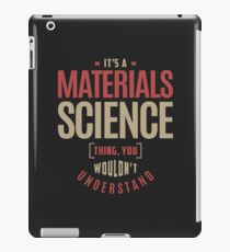 Materials Science Thing iPad Case/Skin