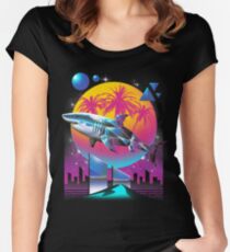 Radhai Tailliertes Rundhals-Shirt