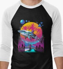 Rad Shark Men's Baseball ¾ T-Shirt