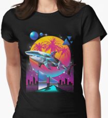 Camiseta entallada para mujer Rad Shark
