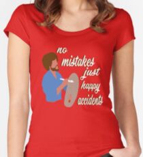 Happy Accidents Women's Fitted Scoop T-Shirt