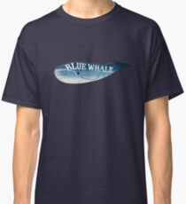 A Blue Whale Casts Dark Shadows Classic T-Shirt