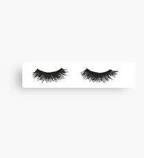Eyelashes Canvas Print