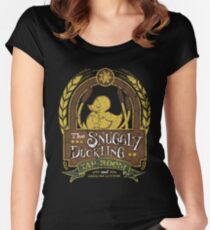 The Snuggly Duckling Tap Room Women's Fitted Scoop T-Shirt