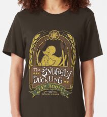The Snuggly Duckling Tap Room Slim Fit T-Shirt