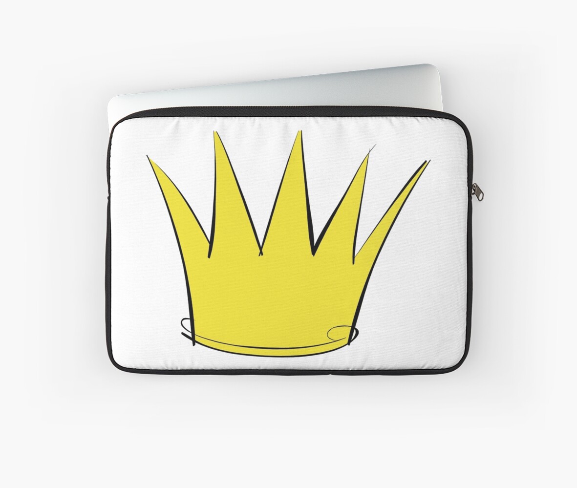 "Where the Wild Things Are - Crown 2 Cutout" Laptop 