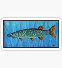 Northern Pike Sticker