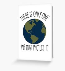 Save the Earth Greeting Card
