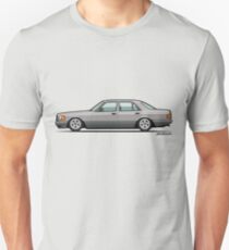 Camiseta ajustada MB W126 500SE Brillantsilber Low en Pentas