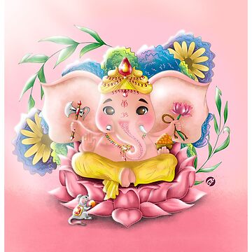 Drawing Style Ganesh Chaturthi Elephant Elements PNG Images | PSD Free  Download - Pikbest