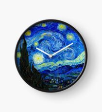 Sternennacht von Van Gogh Uhr