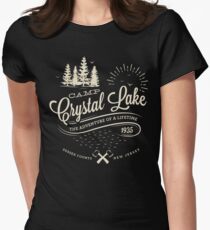 Camp Crystal Lake Women's Fitted T-Shirt