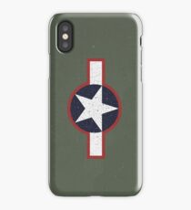 Vintage Look US Forces Roundel 1943 iPhone Case/Skin