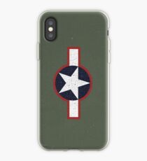 Vintage Look US Forces Roundel 1943 iPhone Case