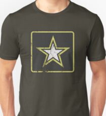 Vintage Look US Army Star Logo Unisex T-Shirt