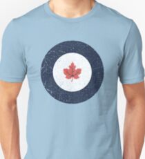 Vintage Look WW2 Royal Canadian Air Force Roundel Unisex T-Shirt