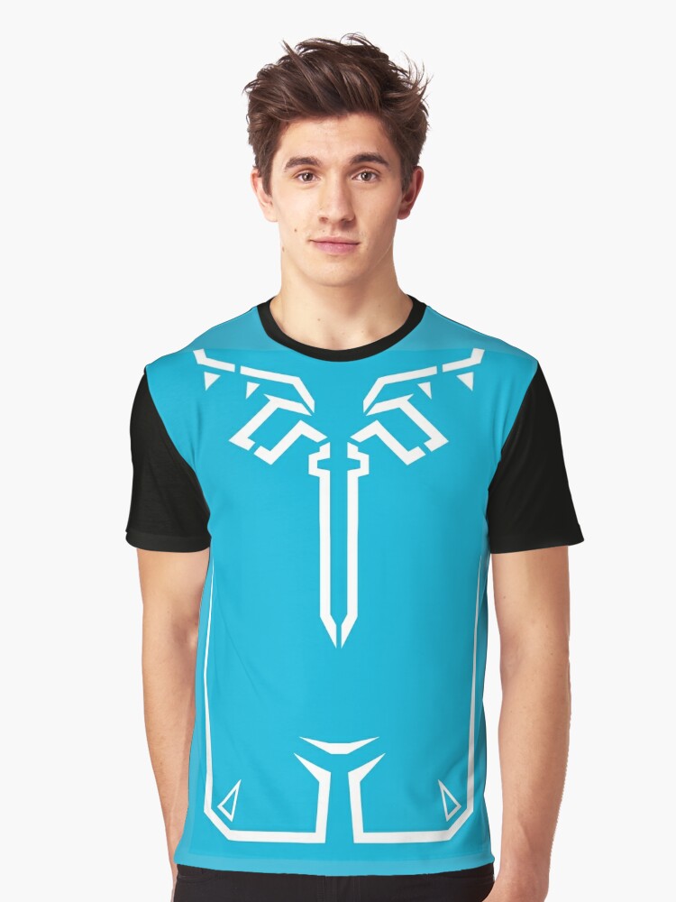 blue champion tunic