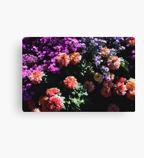 Blumen Cluster Leinwanddruck