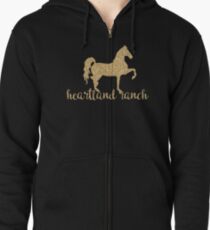 Heartland Ranch w / Pferd Kapuzenjacke