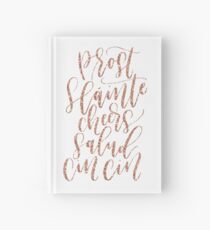Prost Slainte Cheers Salud Cin Cin Hardcover Journal