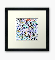 Greek Language Framed Print