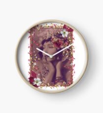 Gilda In the Pink Clock