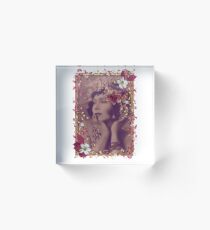 Gilda In the Pink Acrylic Block