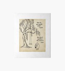 Winnie the Pooh - How do you Spell Love? Art Board