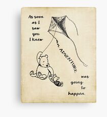 Winnie the Pooh - Adventure Metal Print