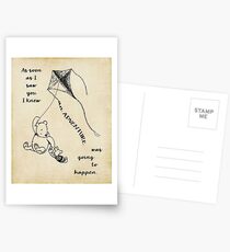 Postales Winnie the Pooh - Aventura