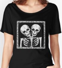 SIAMESE SKULLS VERSION TWO - Art By Kev G Women's Relaxed Fit T-Shirt