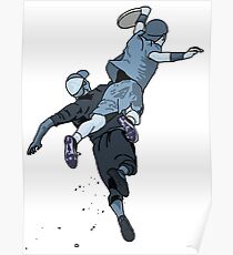 Bid Over shoulder Poster