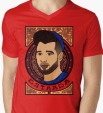 Marco Estrada - Art Nouveau Men's V-Neck T-Shirt
