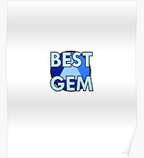 Sapphire is Best Gem Poster