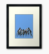 interview Framed Print