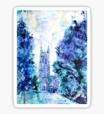 Duke Chapel- Duke University Sticker