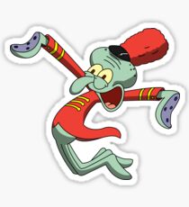 Marching Band Squidward Sticker