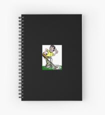 metal detecting Spiral Notebook