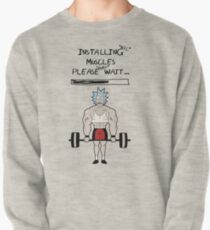 Rick and Morty. Installing muscles. Pullover