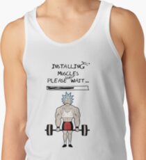 Rick and Morty. Installing muscles. Tank Top