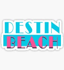 Destin Beach Florida Vice Sticker