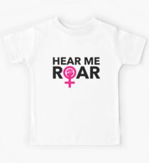 Hört mich brüllen Kinder T-Shirt