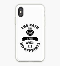 The path to my heart iPhone Case