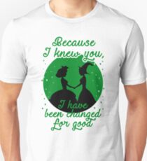 Camiseta ajustada Porque te conoci