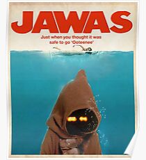 Jawas : Inspired by Star Wars & Jaws Poster