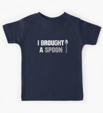 I brought a spoon - Feed Zeke Kids Tee