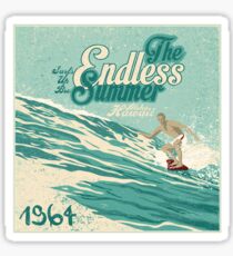 The endless summer 1964 Sticker