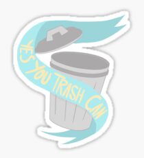 Yes You Trash Can Sticker